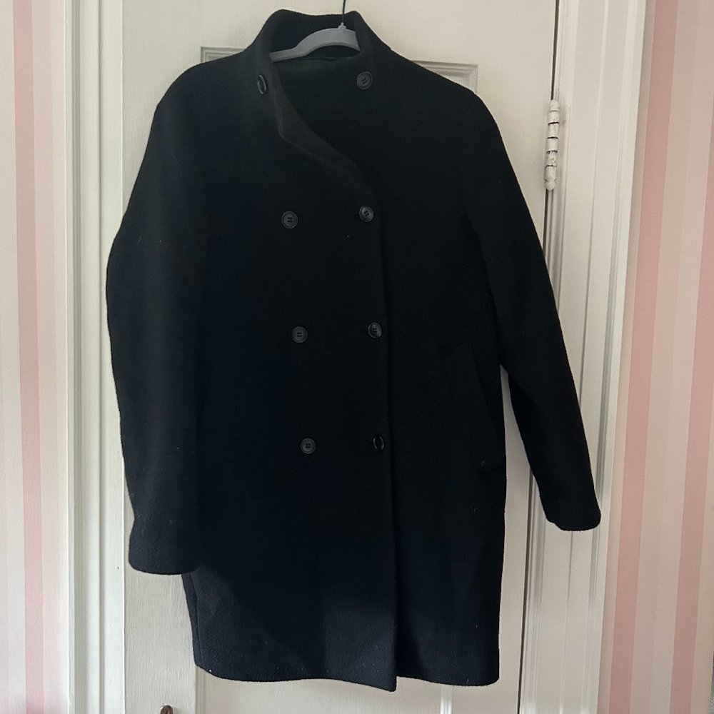 Uniqlo Wool Black Jacket Size S